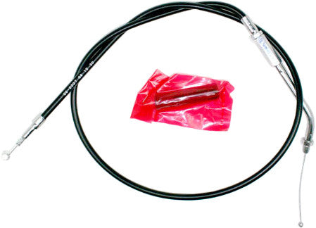 Motion Pro Black Vinyl Idle Cable - 06-0007 For Harley Motorcycles 1981-1989