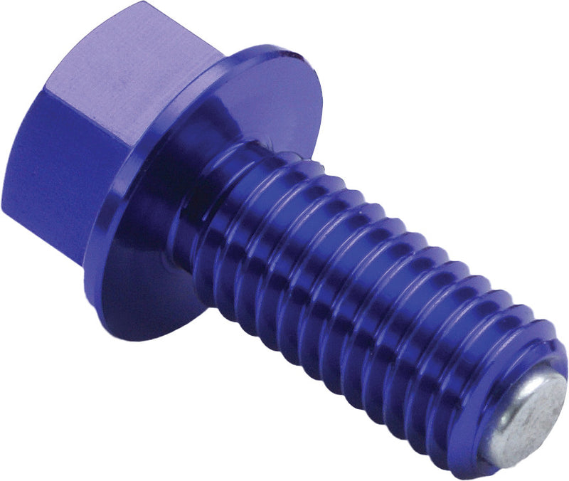 Zeta Magnetic Drain Plug Blue - ZE58-1222 For Suzuki 400E / 400S / 400SM 2000-2019 | Yamaha WR 250 / WR 450 2001-2023
