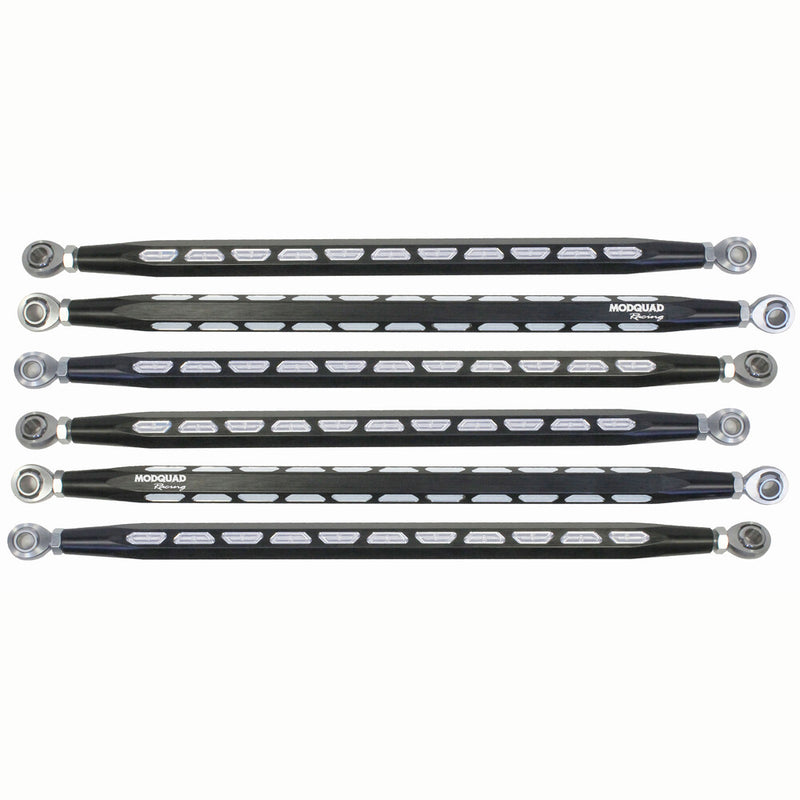 Modquad Rear Radius Rods Recut Black - CA- RR-R-HEX Can-Am Maverick 2024-2025