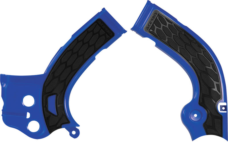 Acerbis X-Grip Frame Guard Blue Black - 2374261034 Yamaha YZ 250 / YZ 450 2014-2016