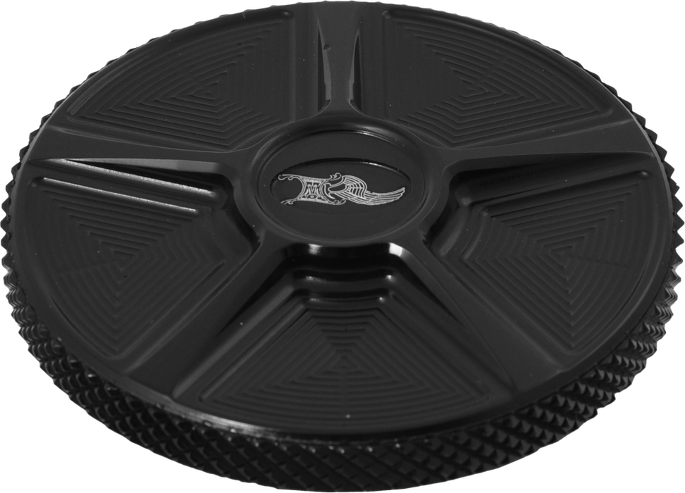 Kens Factory 563-03107 KFC-13 NL GAS CAP FIVE BLACK DUMMY CAP FOR M8 LH