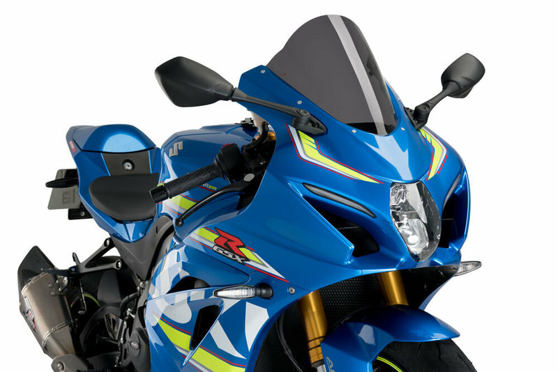 Puig Hi-Tech Parts Windscreen R-Racer Dark Smoke - 3631F Suzuki 1000 / 1000R 2017-2025