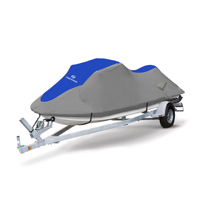 Fire Power 56-08010L 80A56C ELITE SERIES PWC COVER LARGE GREY/BLUE 116" - 135"