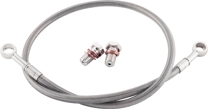 Galfer Brake Line Rear Silver - FK003D673R Ducati 848 2008-2010