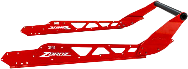 Zbroz Rear Bumper RED Lynx Shredder 3900 Series - K40-0823554-02 Lynx Shredder 2023-2025