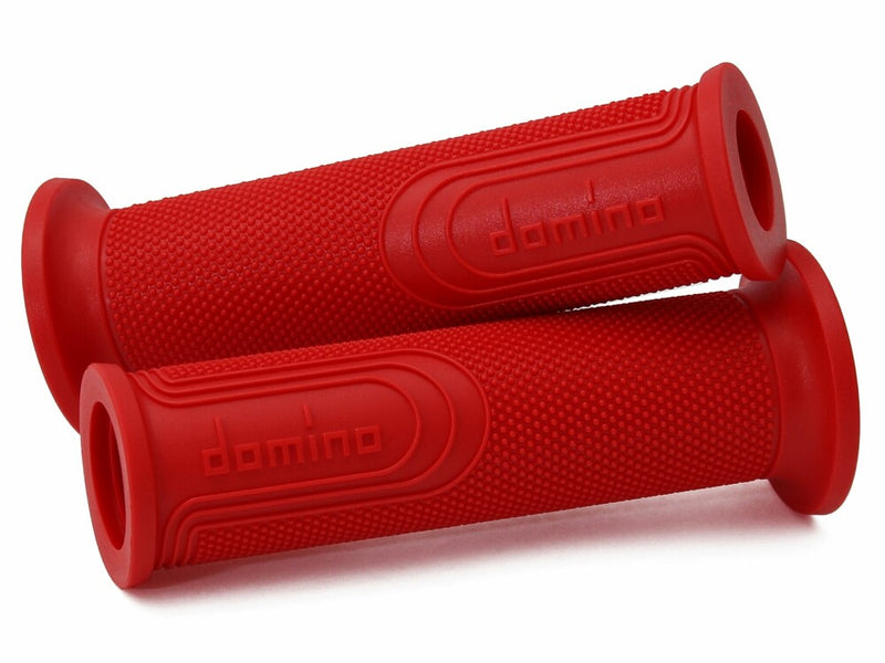 Domino Racing 58-2314 6274.82.42.06-0 STREET STYLE GRIPS OPEN EN RED PAIR