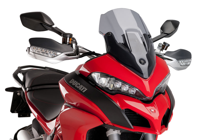 Puig Hi-Tech Parts Windscreen Racing Smoke - 7622H Ducati Multistrada 2015-2019