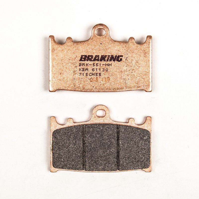 Braking Brake PAD SET Sintered Sport - 715CM55 For Kawasaki Motorcycles 2002-2018 | Suzuki Motorcycles 1997-2012