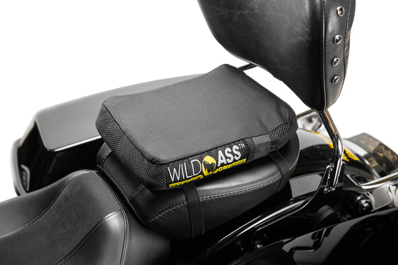 Wild Ass 816-0059 CLASSIC-PILLION SEAT CUSHION PILLION CLASSIC BLACK