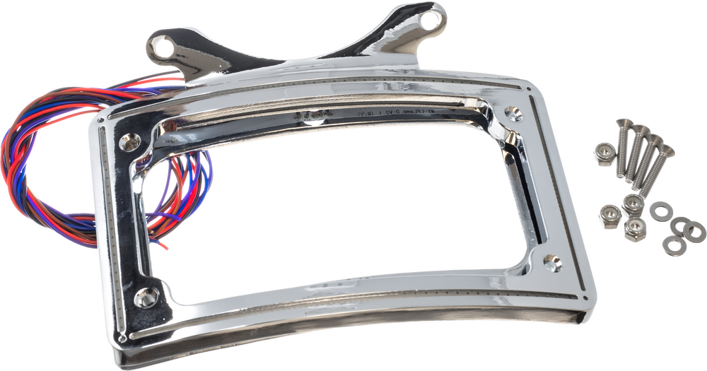 Letric Lighting Co 850-09920 LLC-IPPL-M PERFECT PLATE LIGHT LP FRAME MATTE BLACK SCOUT