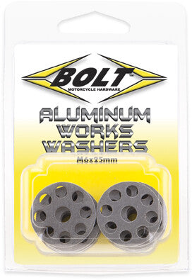 Bolt 020-00142 2009-AWW.25 ALUMINUM WORKS WASHERS 6X25MM 10/PK