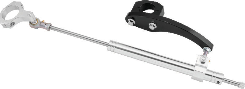 TwinPower 601144 Twin Power 09-13 FLH FLT Models Satin Finish Steering Damper Kit - Photo - Primary