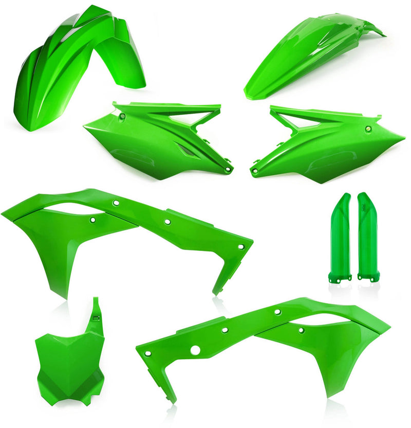 Acerbis Full Plastic Kit Green - 2685820006 Kawasaki KX 250 2018-2020