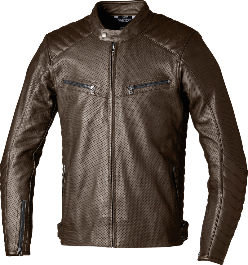 Rst 556-3537146 103537BRN-46 ROADSTER AIR CE JACKET BROWN LEATHER XL