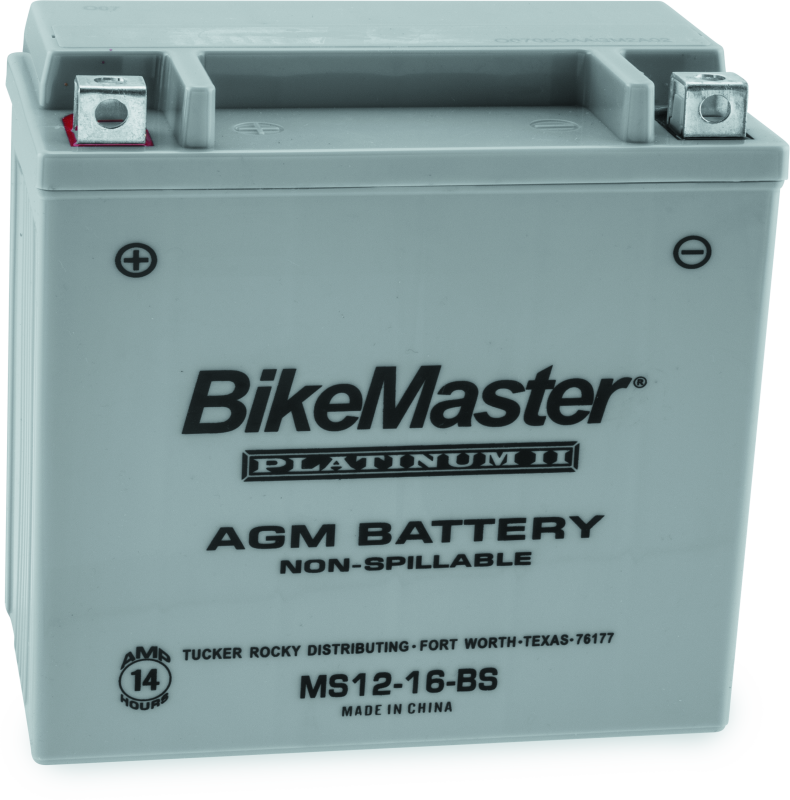 BikeMaster 780720 AGM Battery - MS12-16-BS - Photo - Primary