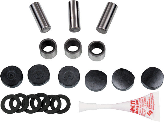 Comet 204360 204360A ROLLER BUTTON KIT 102C 9/16" DIA. WHITE
