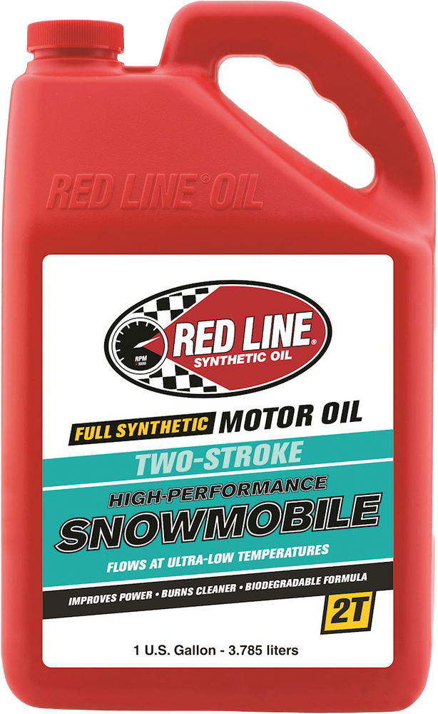 Red Line Snow OIL 1GAL - 41005 For Ski-Doo Snowmobiles 2002-2019 | Polaris Snowmobiles 2002-2018 | Husqvarna Dirt Bikes 2003-2018