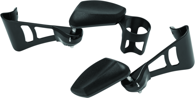 Kuryakyn 8700 Passenger Armrest 14-Up Touring & Tri Glide Black - Photo - Primary