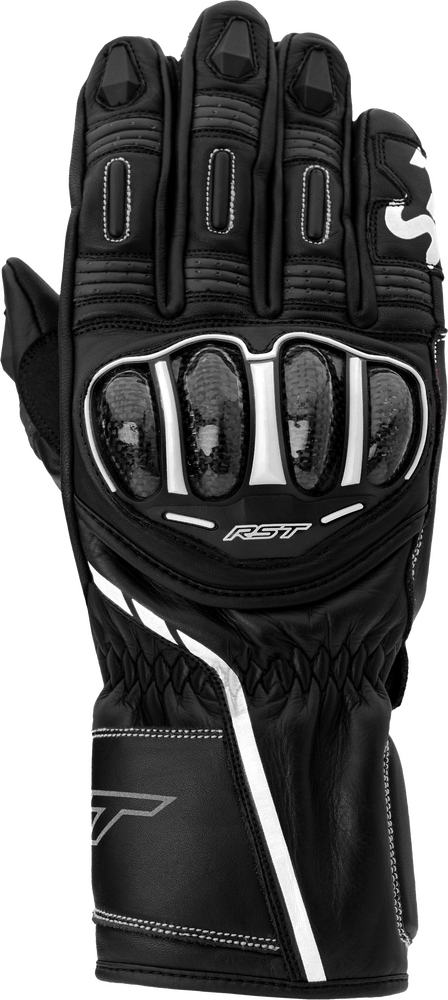 Rst 556-3060008 103060WHI-08 LADIES S1 CE GLOVE BLACK/WHITE LG