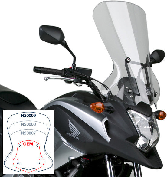 National Cycle 562-5022C N20009 VSTREAM TOURING SCREEN CLEAR REPLACEMENT