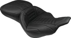 Mustang Motorcycle 76739 Mustang 97-07 Harley Electra Glide,rd Glide Super Touring 1PC Seat Deluxe - Black - Photo - Primary
