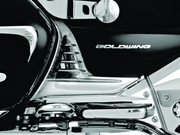 Kuryakyn 3913 Louvered Battery Box Cover 01-10 GL1800 Chrome - User 1