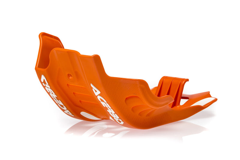 Acerbis Skid Plate Orange White - 2791645321 KTM EXC-F 450 / EXC-F 500 / XCF 500 / XCF 450 2020-2023