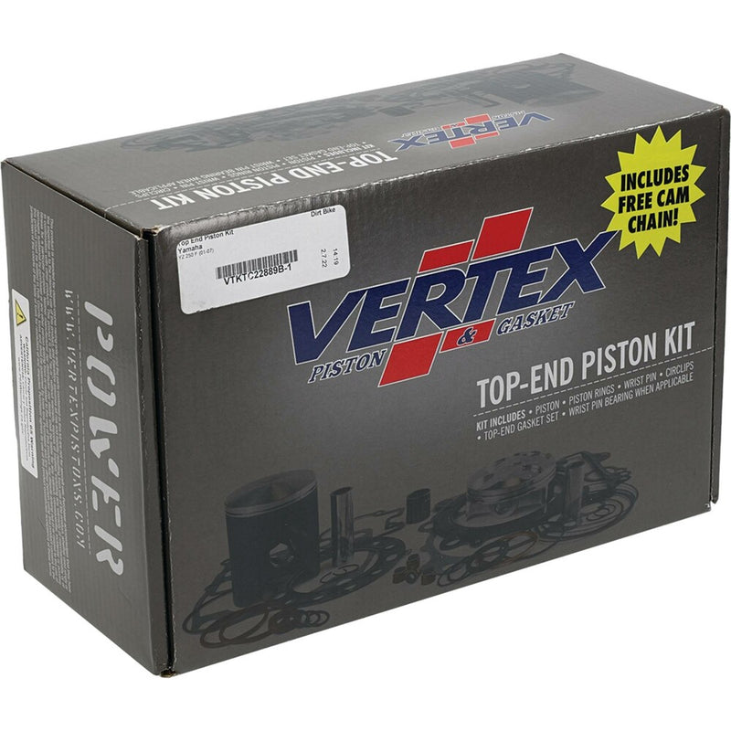 Vertex TOP END Kit HC 76.95/Standard 13.5:1 - VTKTC22889B-1 Yamaha YZ 250 2001-2007