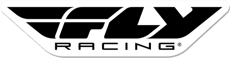 Fly Racing Sticker FLY 7" 100PK DIE CUT Laminated
