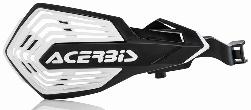 Acerbis Handguard K-Future Black White - 2801971007 For KTM Dirt Bikes 2014-2024 | Sherco Dirt Bikes 2018-2023