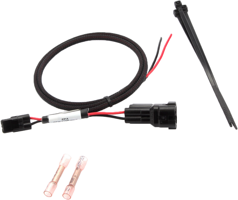 Xtc Power Products 630-1352 CMF-U10-PWROUT PLUG N PLAY POWER OUT WHIP/LICENSE PLATE COM