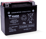 Yuasa Battery YUAM620BH-PW Yuasa YTX20HL-BS-PW High Performance AGM Battery W/bottle - User 1