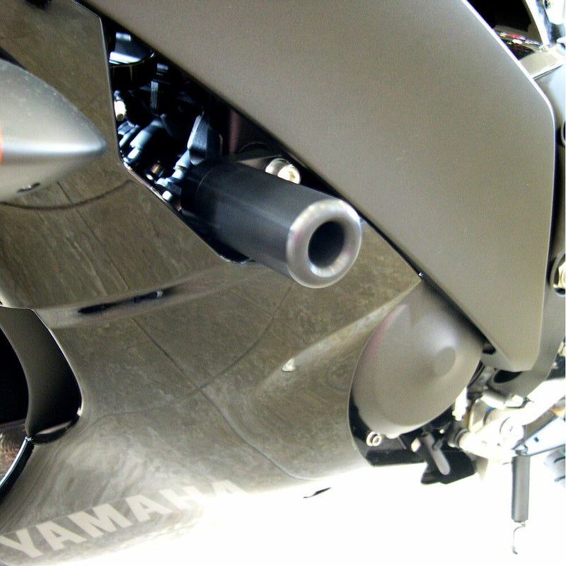Shogun 71-1545 750-6349 FRAME SLIDERS BLACK NO CUT