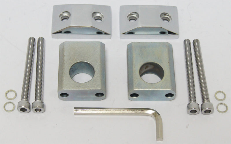 Harddrive Rear Axle Adjuster SET Heavy Heavy Duty FXR - 25-058 For Harley Disc / Low / Sport / Super 1984-1991