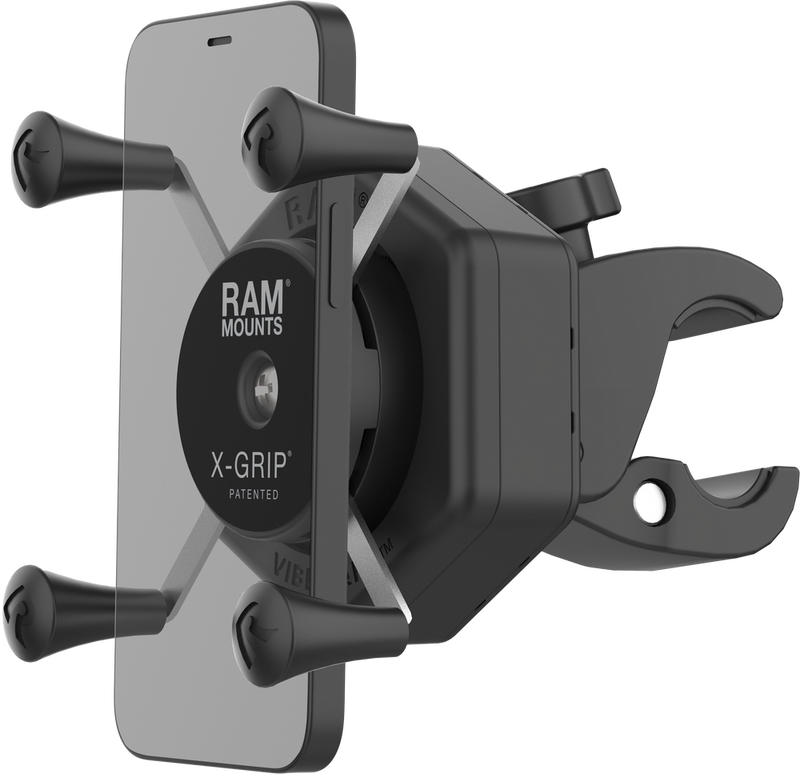Ram Mounts 71-7065 RAM-HOL-UN7-462-400 X-GRIP VIBE-SAFE PHONE MOUNT WITH SMALL TOUGH-CLAW