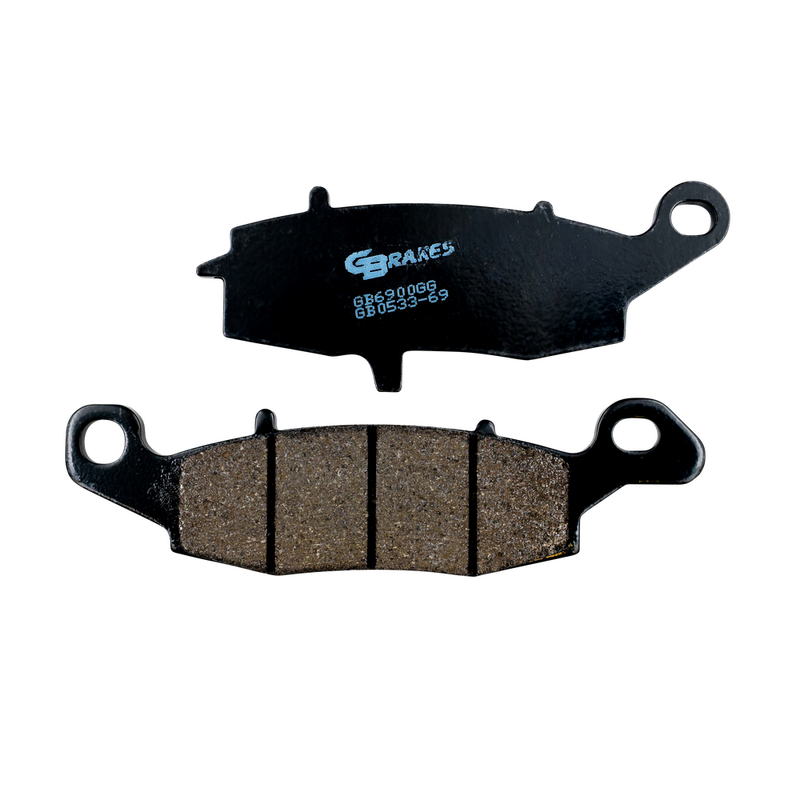 Gbrakes Brake Pads Semi Metallic - GB0533-69 For Kawasaki Motorcycles 1995-2020 | Suzuki Motorcycles 1998-2017