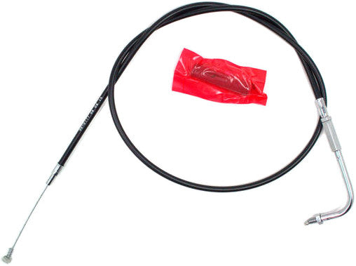 Motion Pro Black Vinyl Idle Cable - 06-0177 For Harley Low Rider Custom / Low Rider Sport / Sport Glide / Tour Glide Classic 1987-1989