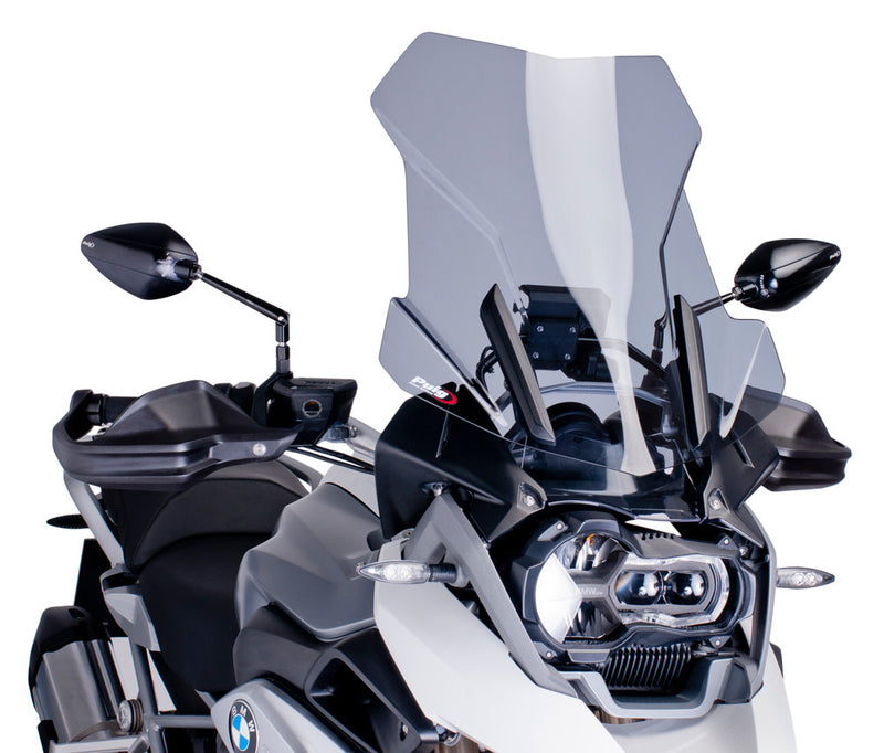 Puig Hi-Tech Parts Windscreen Touring Smoke - 6486H Kawasaki Ninja 650 2025