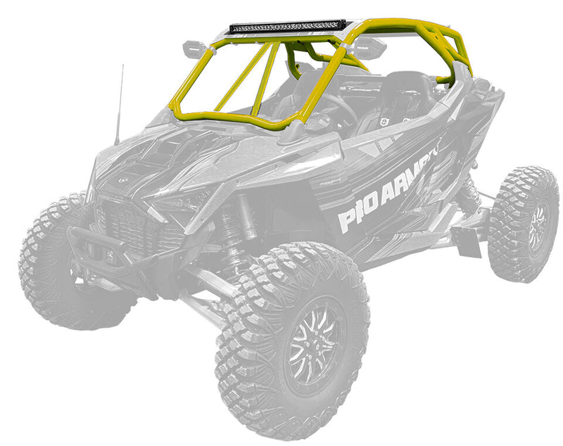 Pro Armor CAB Only Cage With V Intrusion Lifted Lime - P2217C055LL Polaris RZR 2022