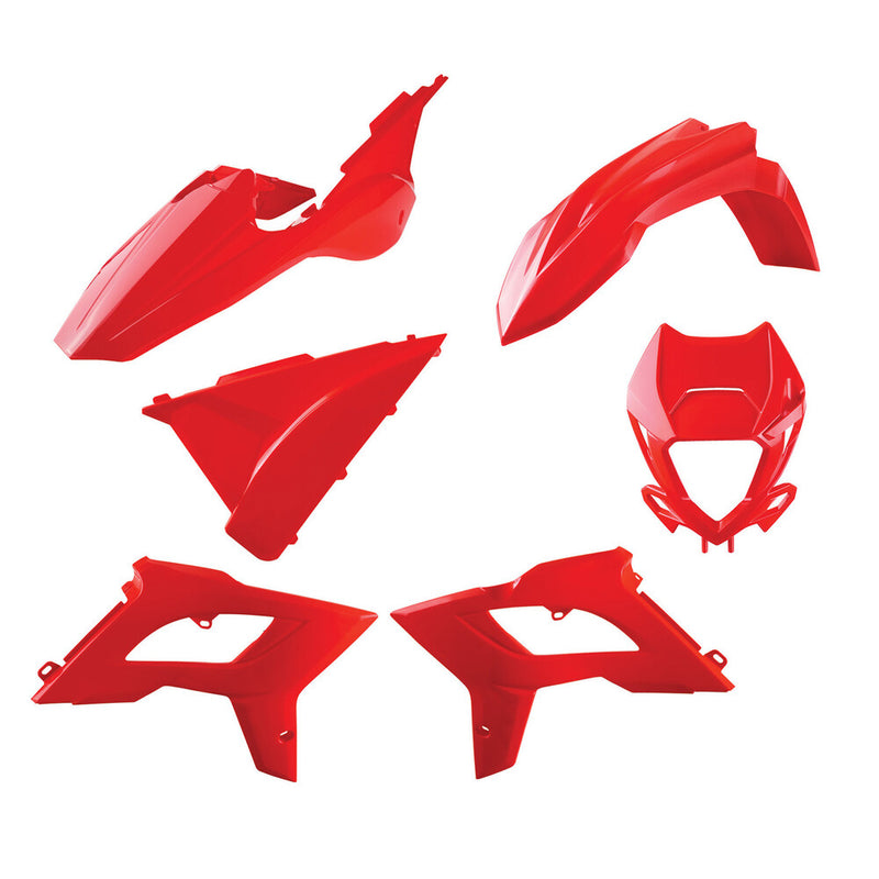 Polisport Restyle Kit With Mask Beta RED - 91075 Beta Dirt Bikes 2019