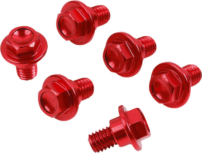 Zeta Fork Guard Bolt Suzuki RED - ZE88-9302 Suzuki RMZ 250 / RMZ 450 2008-2022