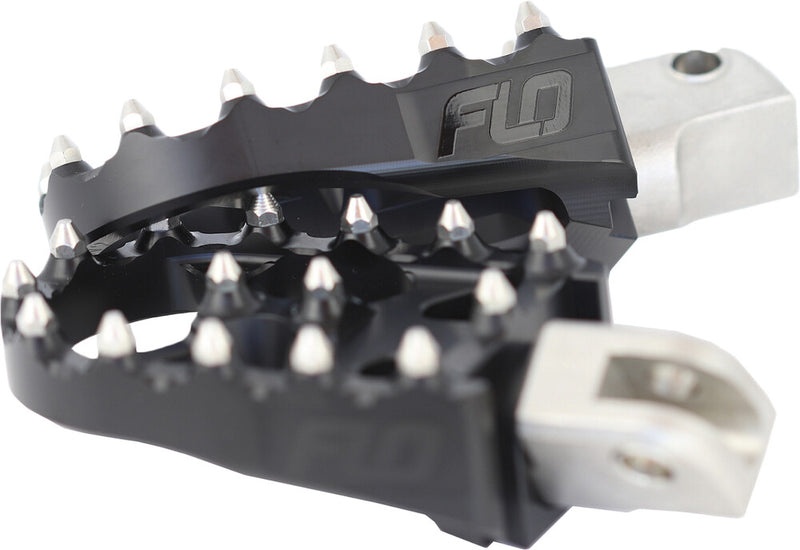 Flo Motorsports Moto Style Footpeg SET Black FTR 1200 - FPEG-800-4 For Indian FTR 2019-2020