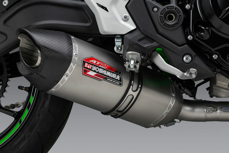 Yoshimura Exhaust Race AT2 FS SS SS CF WF - 14651AM521 Kawasaki Ninja 650 2020-2025