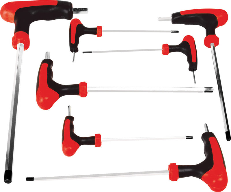 Performance Tool 117-1036 W1711 7 PC SAE T-HANDLE SET HEX