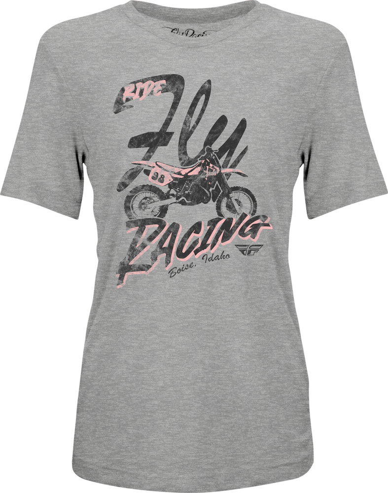 Fly Racing 356-4032M 356-4032M FLY WOMEN'S VINTAGE TEE GREY MD