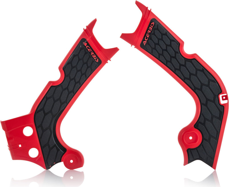 Acerbis X-Grip Frame Guard RED Black - 2630711018 Honda CRF450R / CRF450RX / CRF250R / CRF250RX 2017-2019