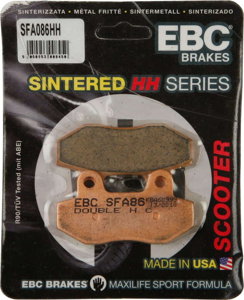 Ebc Brake Pads Double-H Sintered - SFA86HH Hyosung 250 2008-2009