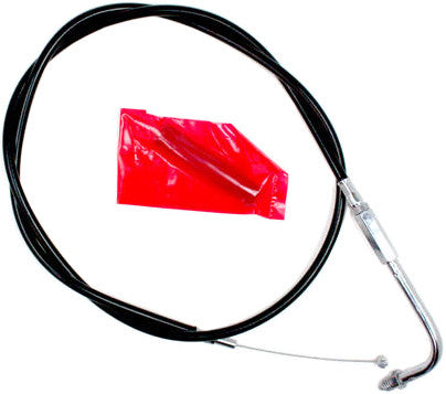 Motion Pro Black Vinyl Throttle Cable - 06-0174 For Harley Low Rider Custom / Low Rider Sport / Sport Glide / Tour Glide Classic 1987-1989