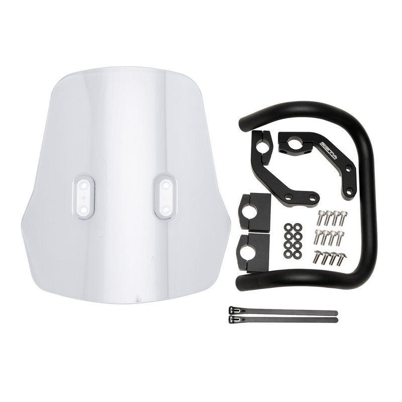 Zeta Windscreen Adventure - ZE70-1021 Honda Monkey 125 / Grom 2019-2024