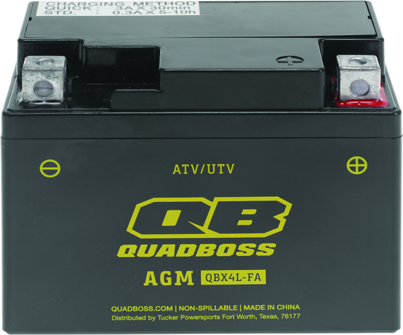QuadBoss 401375 Maintenance-free AGM Battery QBX4L-FA - Photo - Primary